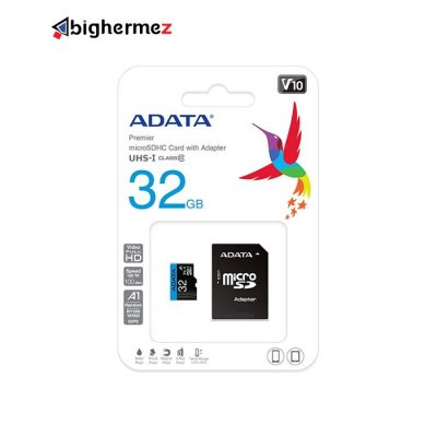adata MICRO SDHC UHS I V10 R100W25ADP 32G