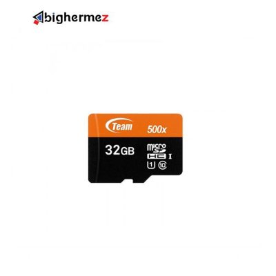 حافظه MicroSD تیم گروپ مدل U1 500X به ظرفیت 32 گیگ