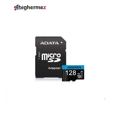 حافظه microSDHC ای دیتا مدل V10 R100 W25A DP ظرفیت 128 گیگابایت