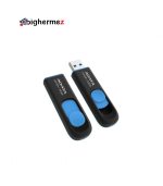 مموری فلش مموری USB3.2 ای دیتا مدل UV128 Black Blue ظرفیت 32 گیگابایتUSB3