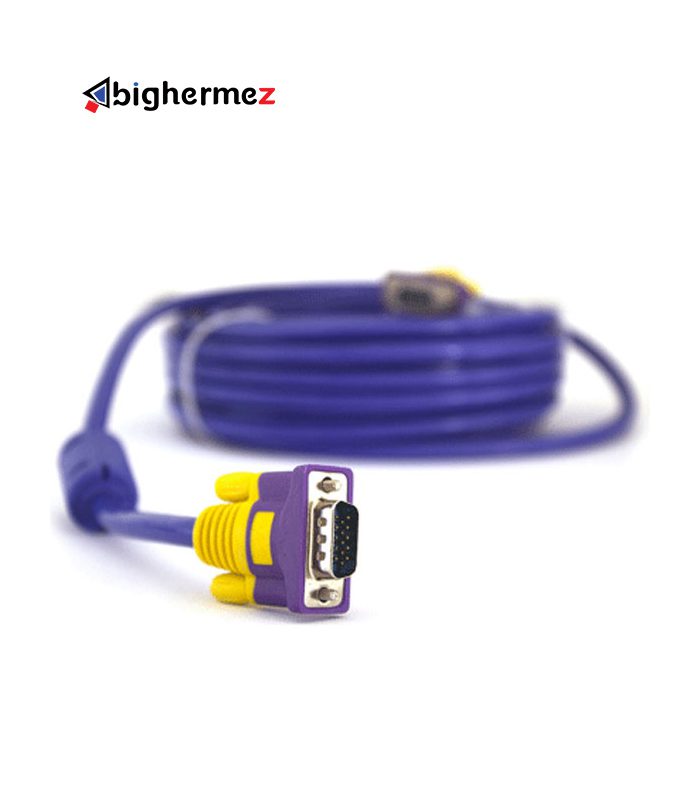 کابل VGA پی نت مدل ۳+۹ به طول 10 متر کابل VGA پی نت مدل ۳۹ به طول 10 متر