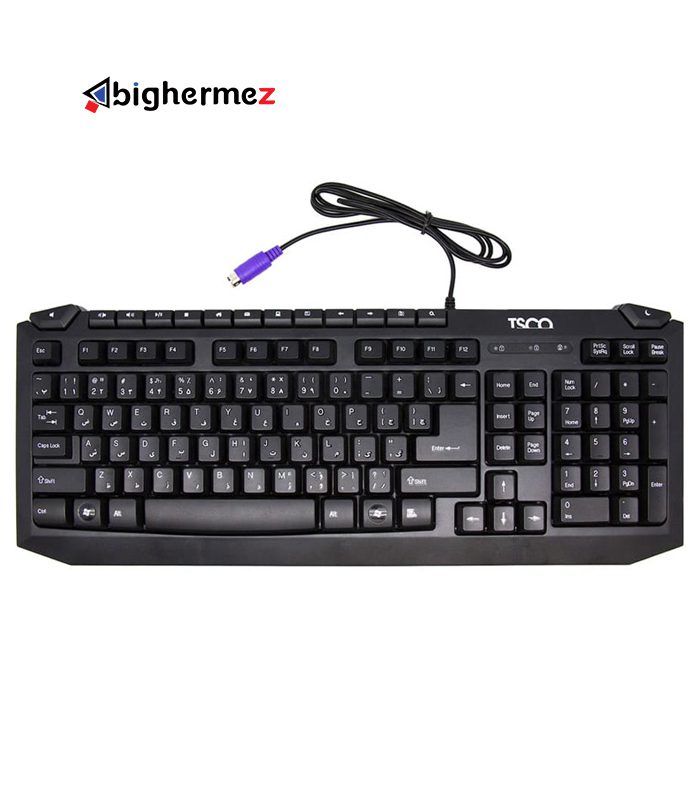 کیبورد باسیم تسکو مدل TK 8024 کیبورد باسیم تسکو مدل TK 8024