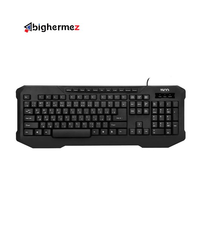 کیبورد باسیم تسکو مدل TK 8034 کیبورد باسیم تسکو مدل TK 8034
