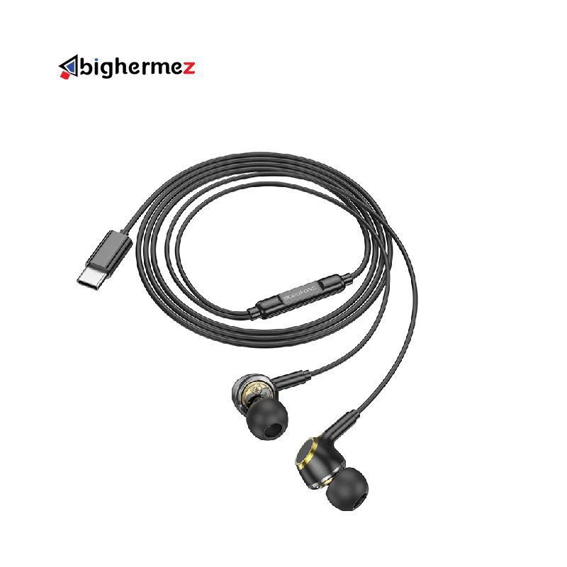 هندزفری باسیم TYPE-C بروفون مدل BM90 هندزفری باسیم TYPE C بروفون مدل BM90 1