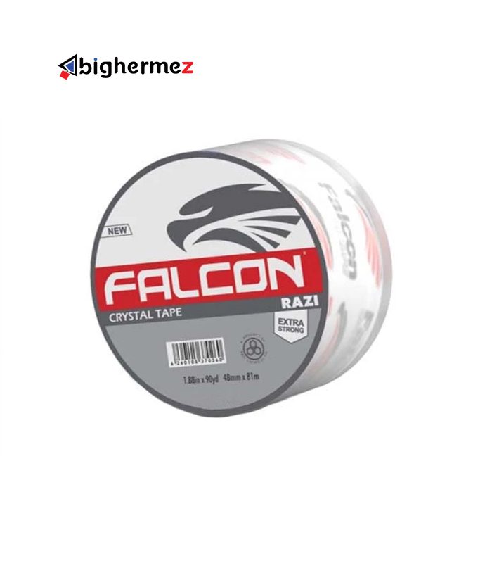 چسب پهن رازی مدل فالکون عرض 4 چسب پهن رازی مدل فالکون عرض 4