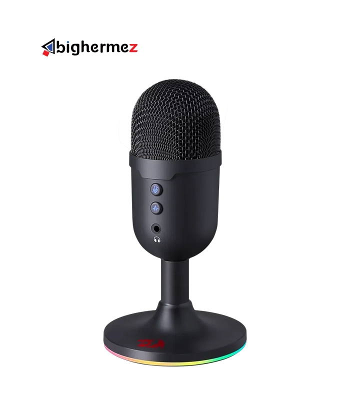 redragon mic gm 303 BLACK-1 میکروفن رومیزی ردراگون مدل Pulsar GM303