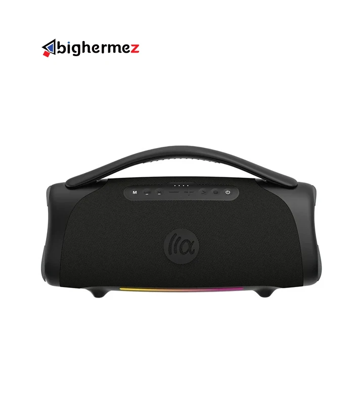 اسپیکر بلوتوث قابل حمل تازاتا مدل BOOMBLAST MAXC Gray