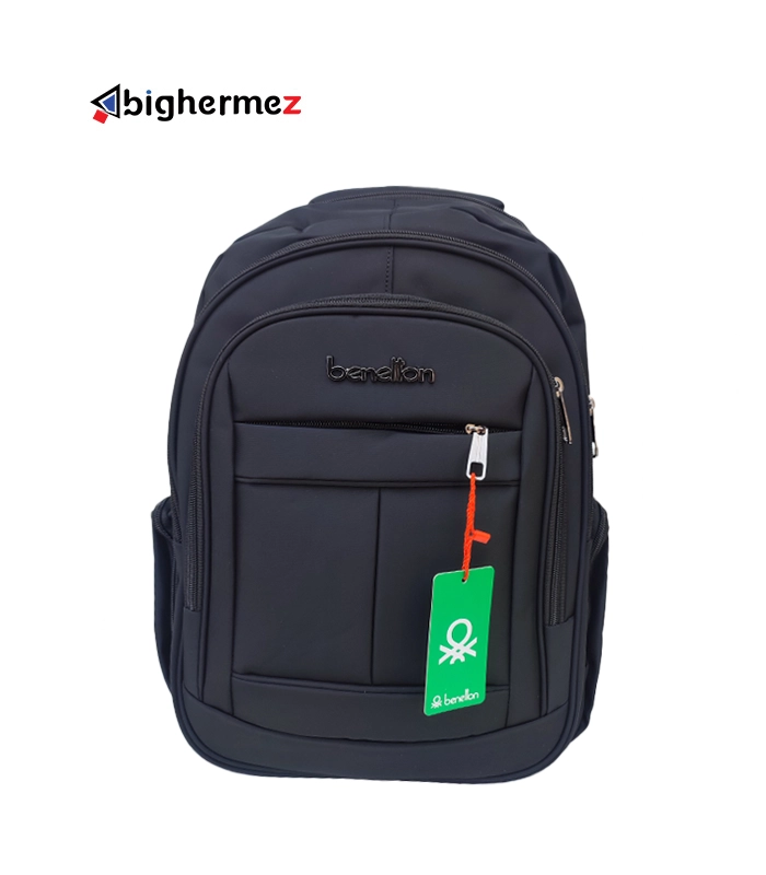 7028-1 کوله پشتی لپ تاپی قفل دار بنتون مدل ۷۰۲۸ - تصویر 1