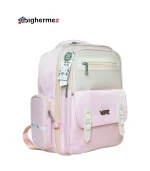 کیف مدرسه ای وفس مدل ۴۰۰3 (رنگ صورتی) - تصویر 4