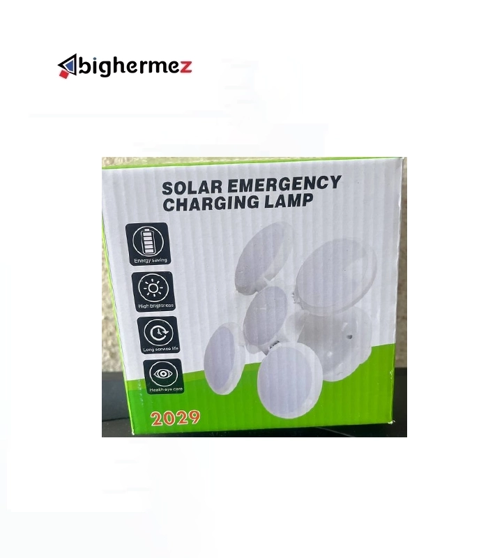 557462 لامپ شارژی توپی سولار 50W - تصویر 1