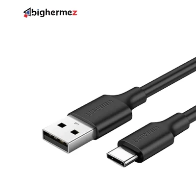 Ugreen cable USB - USB Type C 480 Mbps 3 A 1.5 m cable black (US287 60117)