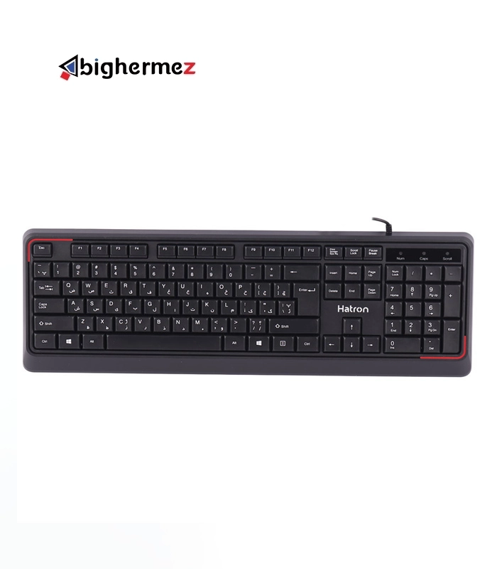 HK180 کیبورد با سیم هترون مدل HK180 - تصویر 1