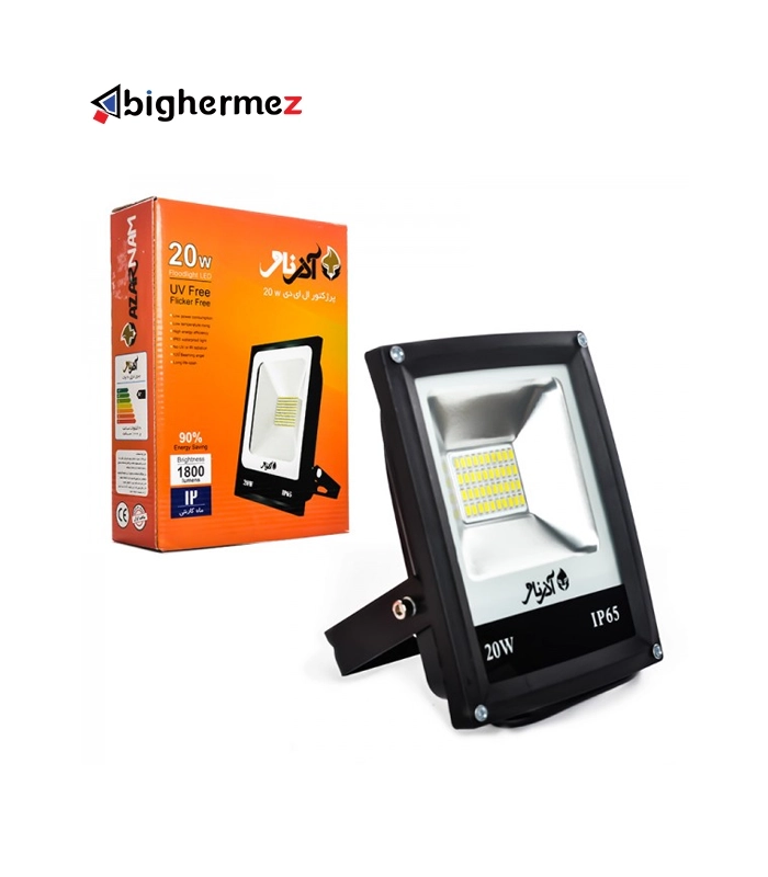 M-801 پروژکتور ال ای دی مهتابی آذرنام مدل M-801 20W - تصویر 1