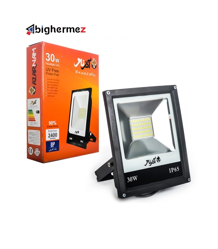 M-802 1 پروژکتور ال ای دی مهتابی آذرنام مدل M-802 30W - تصویر 1