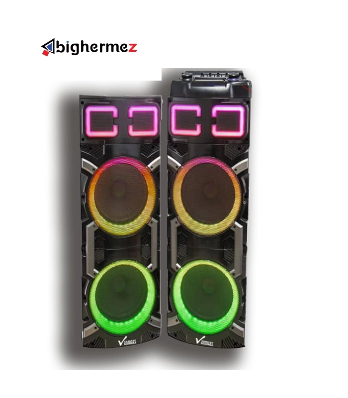 MAX-1070 اسپیکر بلوتوث دوتکه قدی وان مکس مدل MAX-1070 - تصویر 1