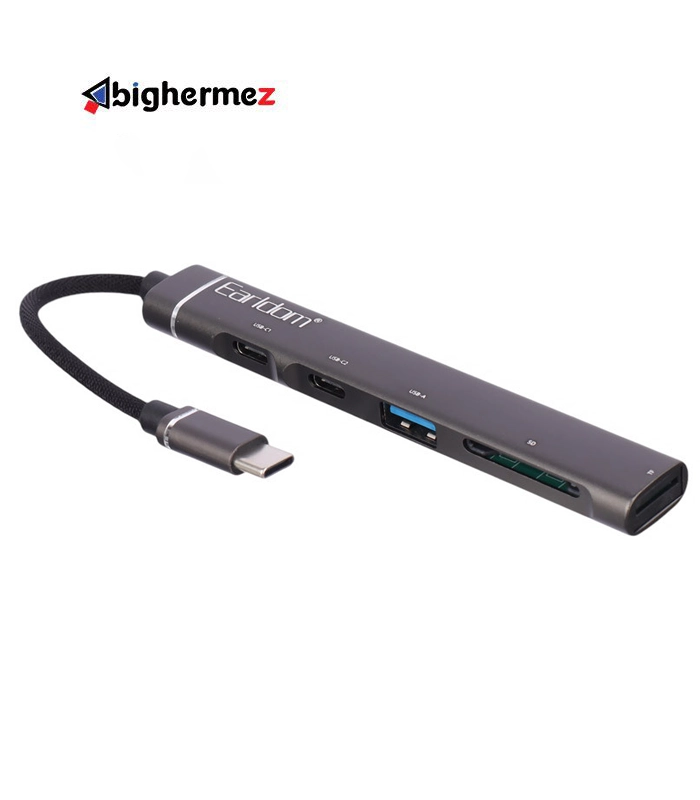 ET-HUB21 3 هاب 5 پورت Type-C ارلدام مدل ET-HUB21 - تصویر 1