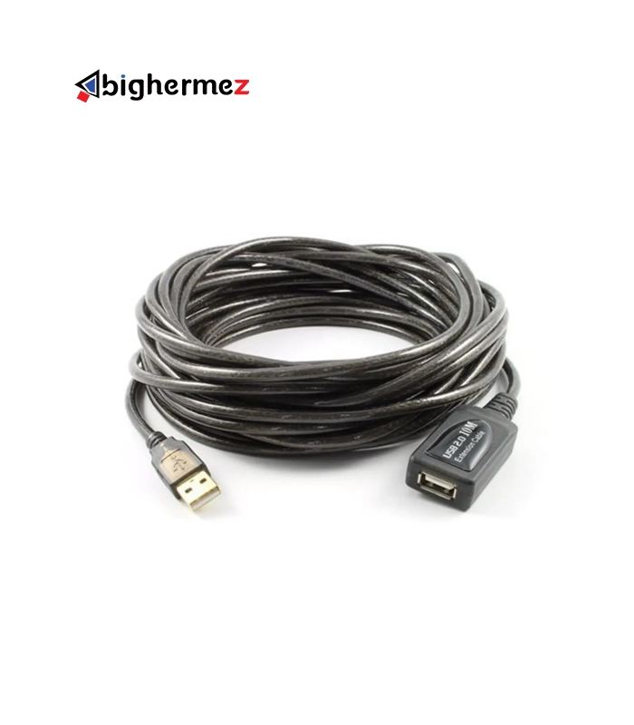 EXTENTION 10 M OSCAR کابل افرایش USB 2.0 اسکار به طول 10 متر - تصویر 1