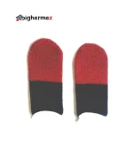 آستین انگشتی پابجی با فایبر کربن ( مشکی قرمز) - تصویر 2