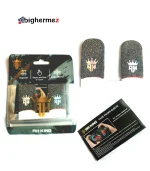 آستین انگشتی پابجی با فایبر نقره و کربن AH KING