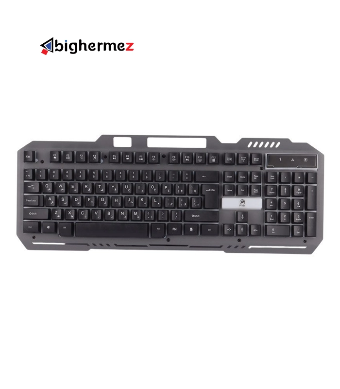p-net kb-1700 کیبورد باسیم مخصوص بازی پی نت مدل KB.1700 - تصویر 1