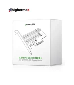 مبدل M.2 M-Key+M.2 B-Key به PCle 3.0 4X یوگرین مدل CM302-70504 - تصویر 2