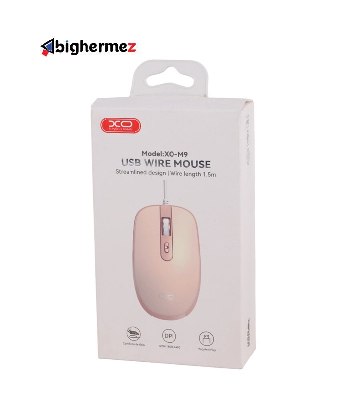 m9 xo ماوس باسیم ایکس او مدل XO-M9 - تصویر 1