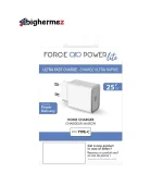 شارژر دیواری فورس مدل FPLICS1C25WPDW USB-C PD - تصویر 2