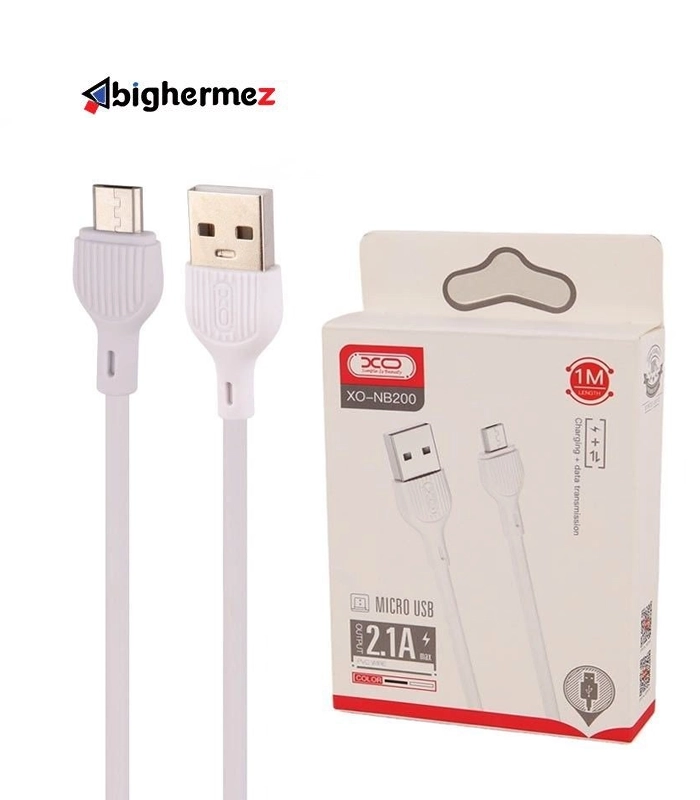 nb200 xo micro usb کابل شارژ میکرویو اس بی ایکس او مدل XO-NB200 - تصویر 1